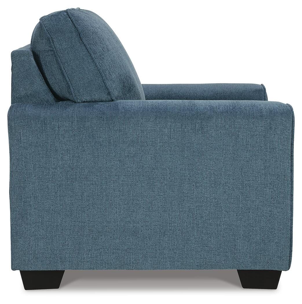 Signature Design by Ashley Cashton Accent Chair Blue